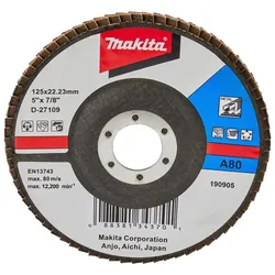 Makita Schleifscheibe - für Holz, Metall, Kunststoff, nicht eisenhaltiges Metall