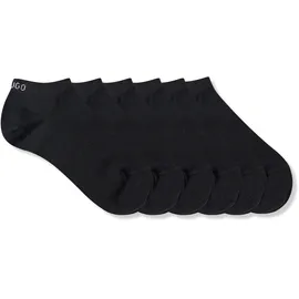 Hugo Sneakersocken 6er Pack Schwarz 39-42