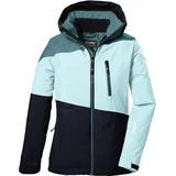 KILLTEC Skijacke KSW 331 GRLSJCKT GRÜN|flussgrau 140 cm - 10J