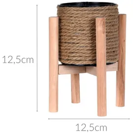 home&styling collection Home Styling Collection Blumentopf beige & Gr.: onesize