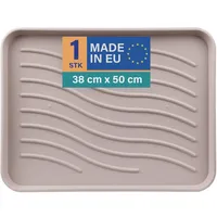 BestLivings Schuhabtropfschale 38 x 50 cm Beige