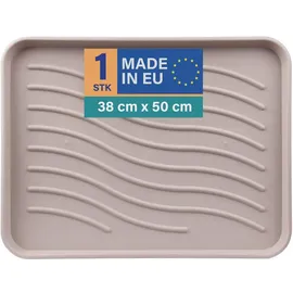 BestLivings Schuhabtropfschale 38 x 50 cm Beige