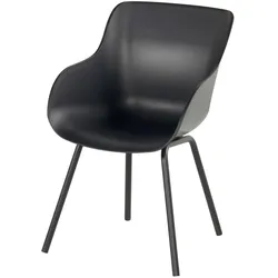 SCHÖNER WOHNEN-Kollektion Gartenstuhl Lieke Kunststoff Black