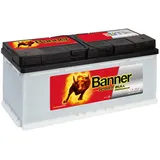 Banner Autobatterie 100AH 12V 820A/EN Power Bull Professional ersetzt 88Ah 92Ah 95Ah