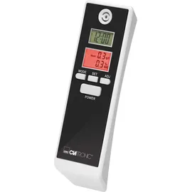 Clatronic Alkoholtester AT 3605 0.0 bis 1.9 ‰ inkl. Display weiß/schwarz