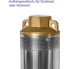 Jiubiaz Tiefbrunnenpumpe 0,37 kW mit 20 m Verbindungskabel