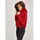 URBAN CLASSICS Teddy Hoody Hoodie Rot XS