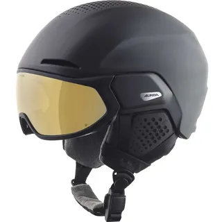 Alpina Alto Q-Lite 55-59 cm black matt/gold