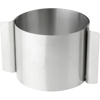 Dr. Oetker Dessert- und Tortenring KÜCHENHELFER PROFI, verstellbarer Küchenhelfer von 10-18 cm,