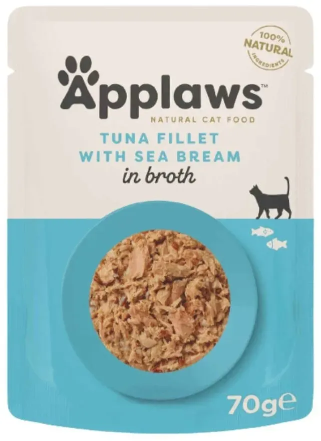 APPLAWS Thunfischfilets & Brachse 70g