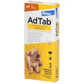 Elanco 56 mg Kautabletten für Hunde >1,3-2,5 kg