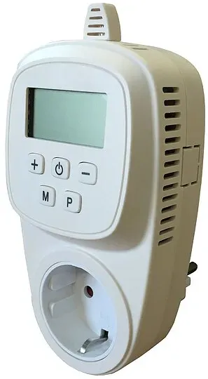 jollytherm programmierbares Raumthermostat mit Steckdosenanschluss, Timmerfunktion, Bedienungsanleitung - 10590
