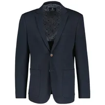 Lerros Jerseysakko Blazer aus Jersey mit Innenfutter-Print blau 30
