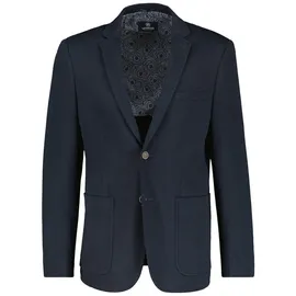 Lerros Jerseysakko Blazer aus Jersey mit Innenfutter-Print blau 30