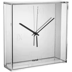 Kartell - Tic & Tac Wanduhr, verchromt