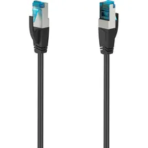 Hama Netzwerkkabel CAT-6a 10 Gbit/s S/FTP Geschirmt Schwarz 5 m