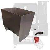 grillshop.at Ersatzteil Edelstahleinsatz für Masterbuilt Gravity Series 560, 800, 1050 inkl. Dichtung Holzkohlegrill Smoker Grill Zubehör Artikelnummer GS001