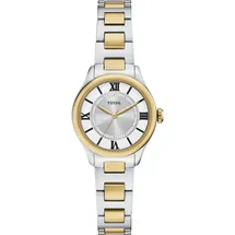 Fossil Quarzuhr »GILMORE« Armbanduhr, Damenuhr, Edelstahlarmband, analog