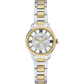 Fossil Quarzuhr »GILMORE« Armbanduhr, Damenuhr, Edelstahlarmband, analog