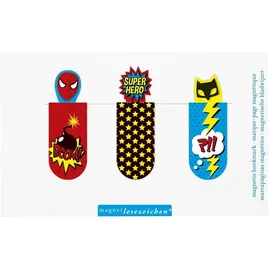 Moses moses. 31127 Magnetlesezeichen Superhelden