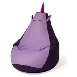 go gift Sitzsack, Violett, Oxford, 140 x 100 cm