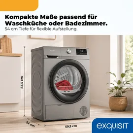 Exquisit TWP703-010D Wärmepumpentrockner (7 kg)