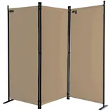 Quick Star Paravent 3 Teilig 170 x 165 cm Sonnen- & Sichtschutz Sichtschutz Garten, Balkon Sichtschutze