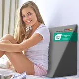 eloneo Keilkissen ELONEO 30 x 50 x 60 cm Grau