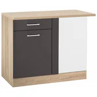 Kochstation Eckunterschrank »KS-Haiti«, grau