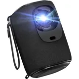 Projektor [Auto -Trapez -Korrektur/elektrischer Fokus] WiFi Bluetooth 1080p Full HD 4K Support Lisowod Mini 20000L Home Cinema Portable Projector,