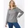 Classic Basics Fleeceshirt Sweatshirt Grau 44