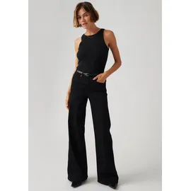 Levi's Shaping Wide Leg Jeans mit Modell 318 Black, 30/30