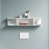 Duravit Regal Ketho.2 80x15x17cm, hor, 3 Fächer, weiß matt