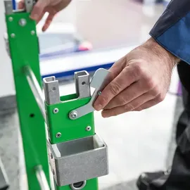 Günzburger Munk Einsteckteil für Plattformleiter steckbar plus 3 Stufen