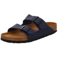 Birkenstock Arizona Damen und Herren Pantoletten blau 47 EU