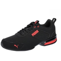 Puma Tazon Advance Sl Bold Road Running Shoes, Puma Black-For All Time Red, 42.5 EU
