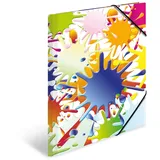 Herma Sammelmappe A3 Karton Farbkleckse
