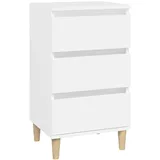 vidaXL Nachtschrank 40 x 35 x 70 cm Weiß