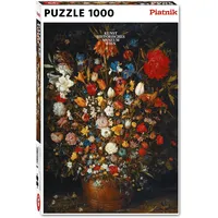 Piatnik 5550 - Großer Blumenstrauß in einem Holzgefäß 1000 Teile Puzzle