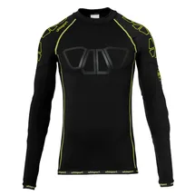 uhlsport GmbH Bionikframe langarm Torwart-Funktionsshirt schwarz/fluo gelb M