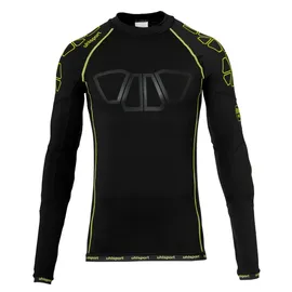 uhlsport GmbH Bionikframe langarm Torwart-Funktionsshirt schwarz/fluo gelb M