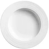 Kahla 453416A10470C Aronda Pure Line Suppenteller 23 cm | Salatteller mit schlichten Linien aus Porzellan
