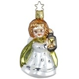 INGE-GLAS® Inge Glas Christbaumschmuck Engel mit Laterne