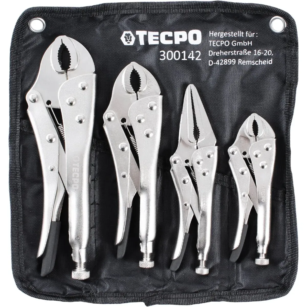TECPO Gripzangen-Satz, 4-teilig