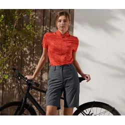 Tchibo - Rad-und-Wander-Shorts »Pro« - Damen - Gr. 36 - grau