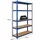 Proregal Schwerlastregal Holz 180x120x40 cm blau