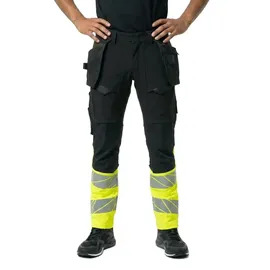 Mascot Hose mit Hängetaschen, ULTIMATE STRETCH 82C60 schwarz/hi-vis gelb