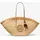 Michael Kors Isa Large Shopper Stroh Beige/Braun