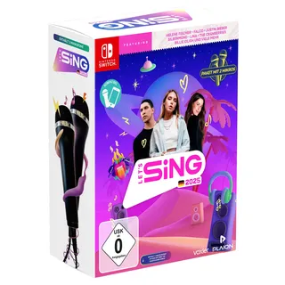plaion Let's Sing 2025 German Version [+ 2 Mics] - [Nintendo Switch]