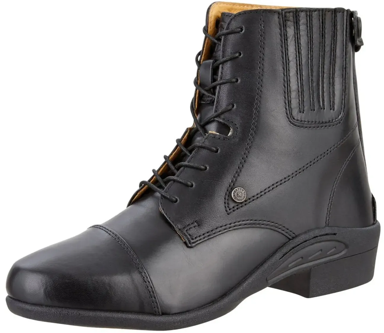Suedwind Footwear Ultima BZ Lace, rückseitiger Reißverschluss und Schnürung